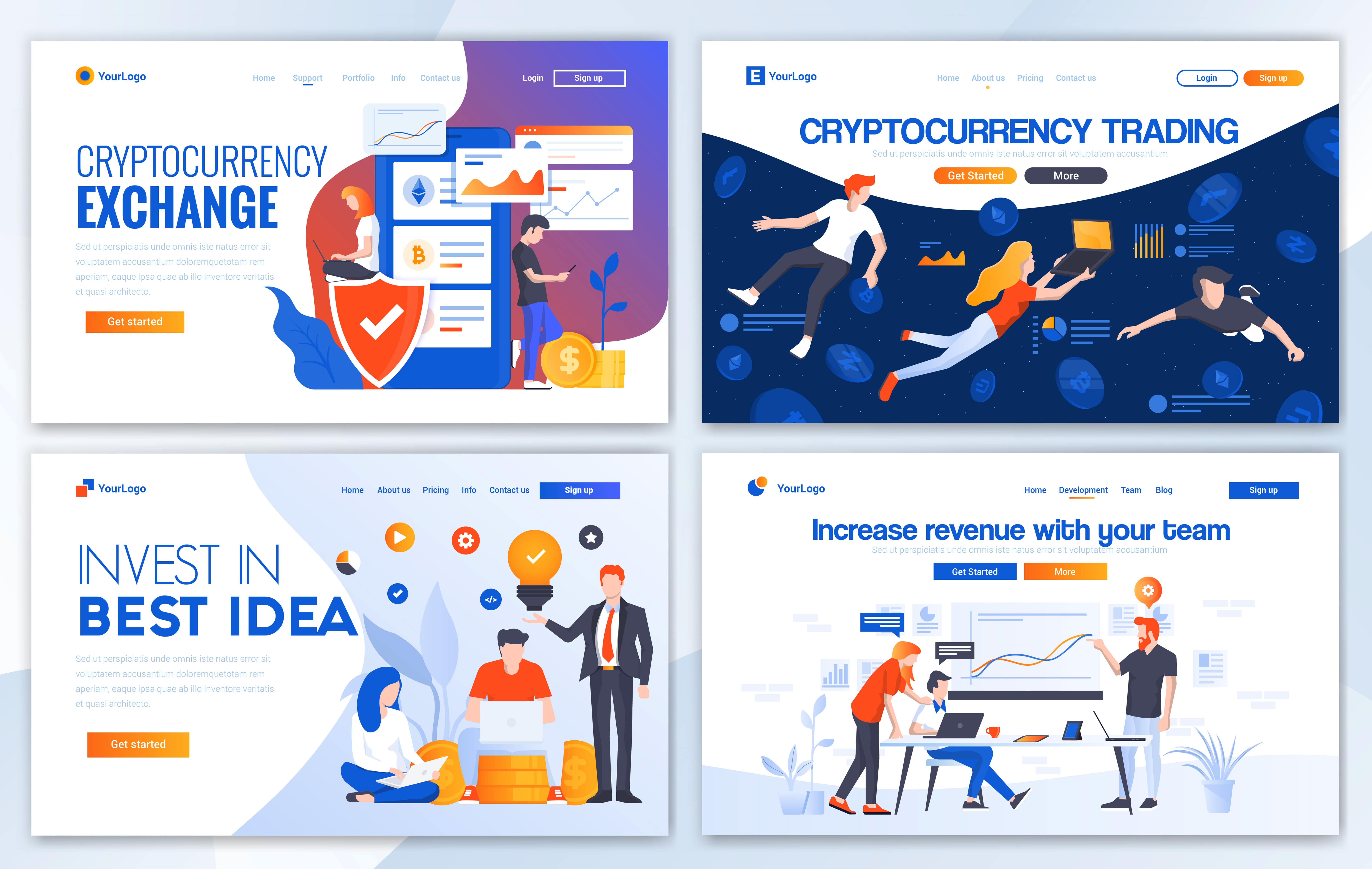 مجموعه الگوهای طراحی وب (مالی)