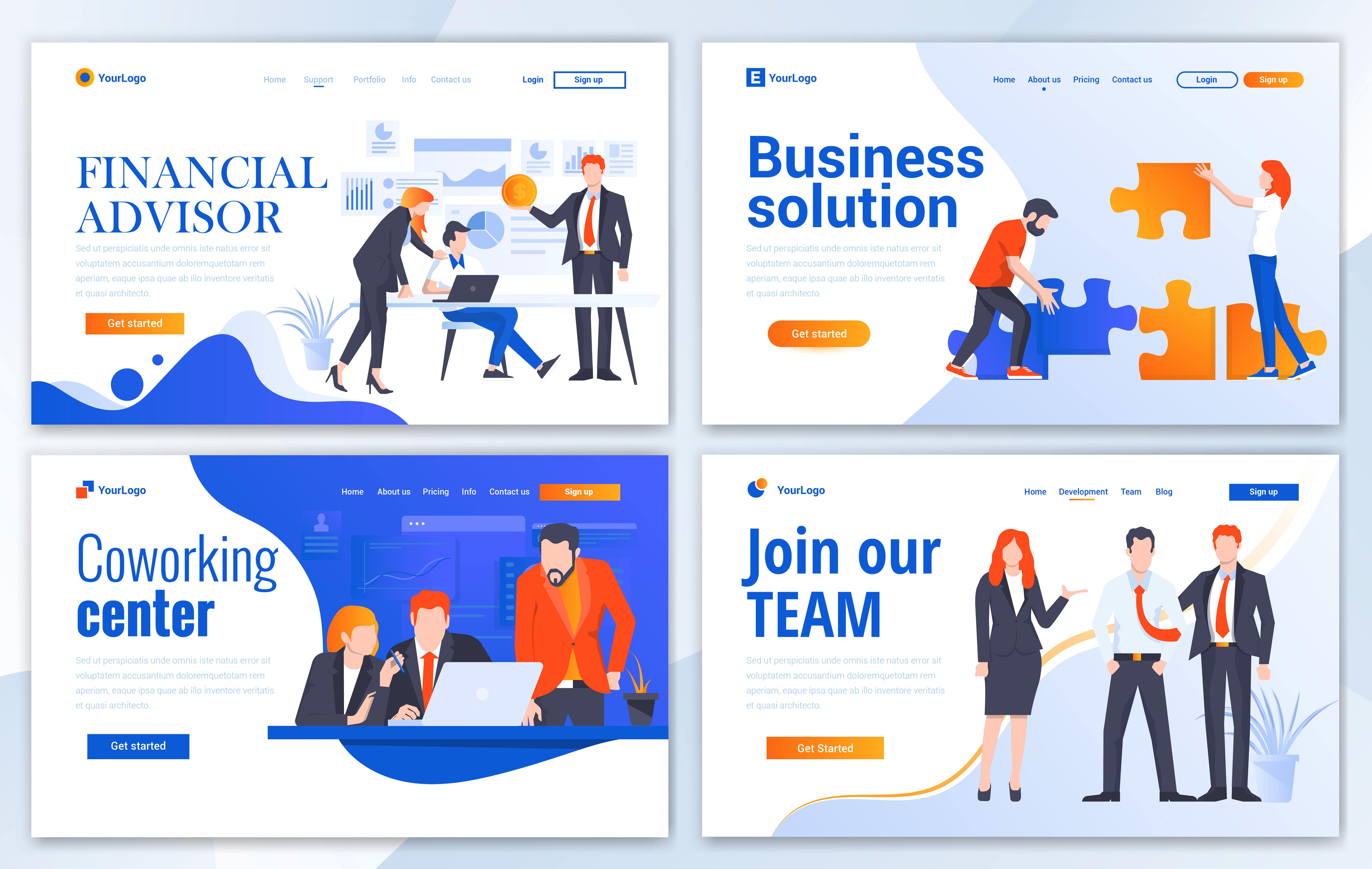 مجموعه الگوهای طراحی وب (راه حل های تجاری )