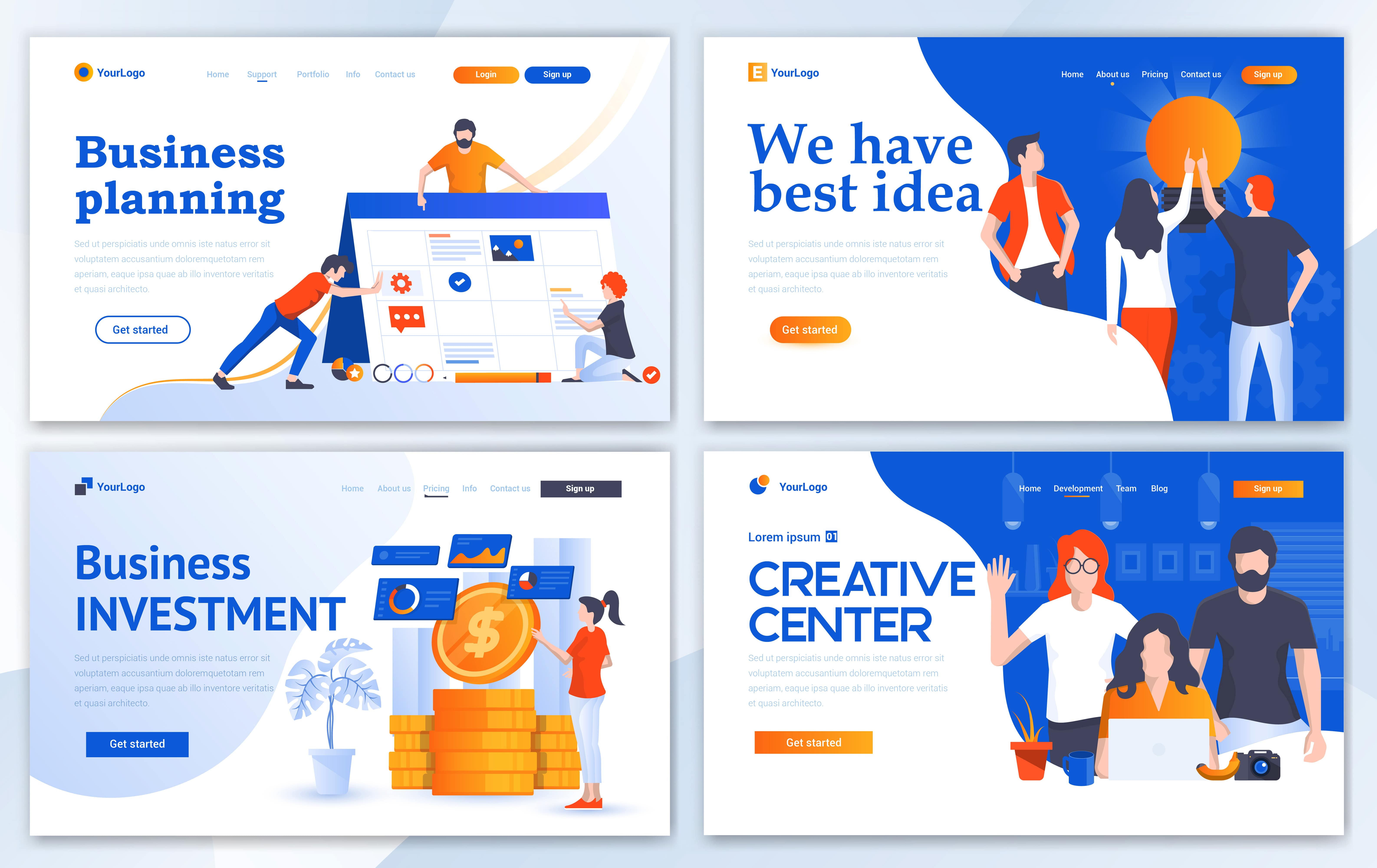 مجموعه الگوهای طراحی وب (تجارت)